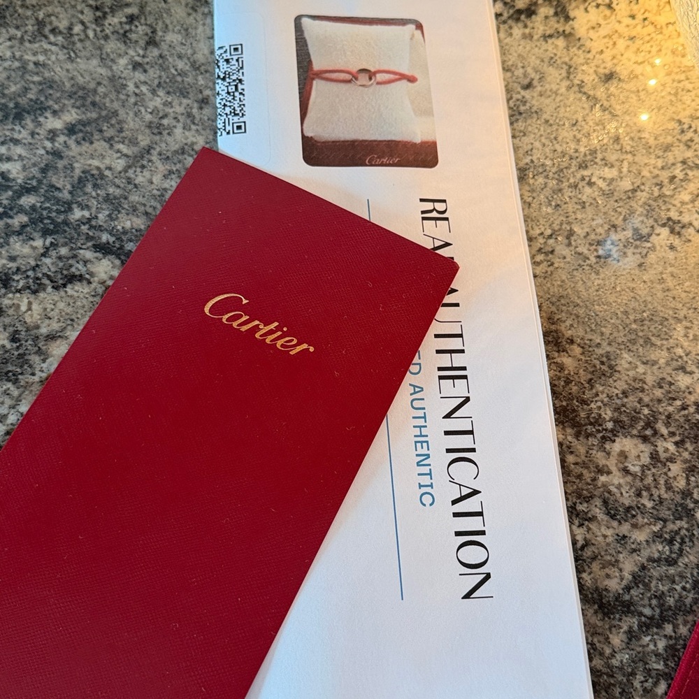 Cartier Trinity Cord Bracelet - Picture 10 of 12